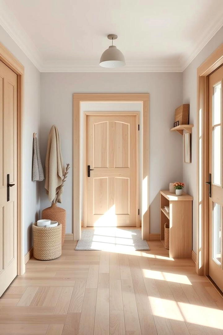 Cozy Scandinavian Entry - 21 Entryway Ideas