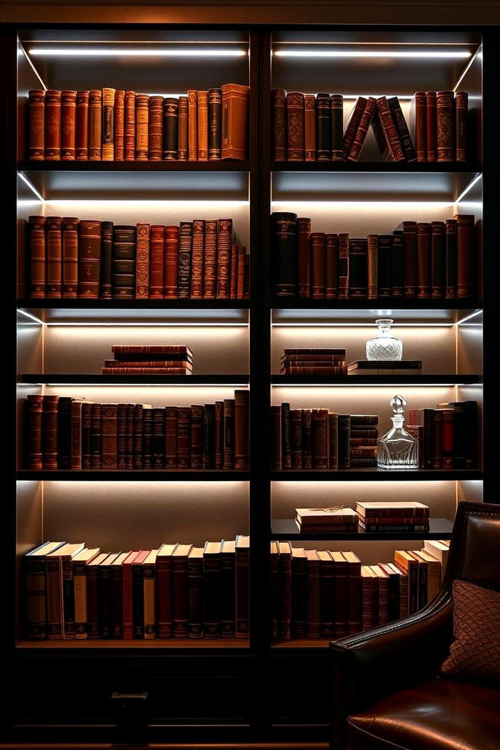 Creative Bookcase Illumination - 21 Shelf Decor Ideas