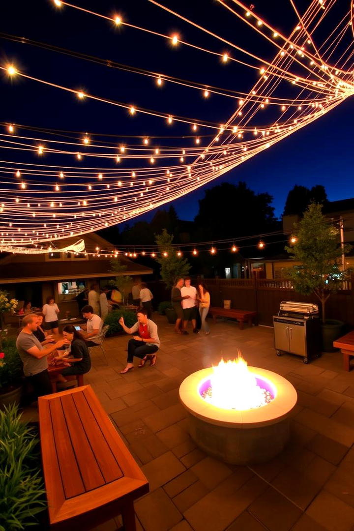 Creative Entertaining Ambience - 21 Patio String Light Ideas