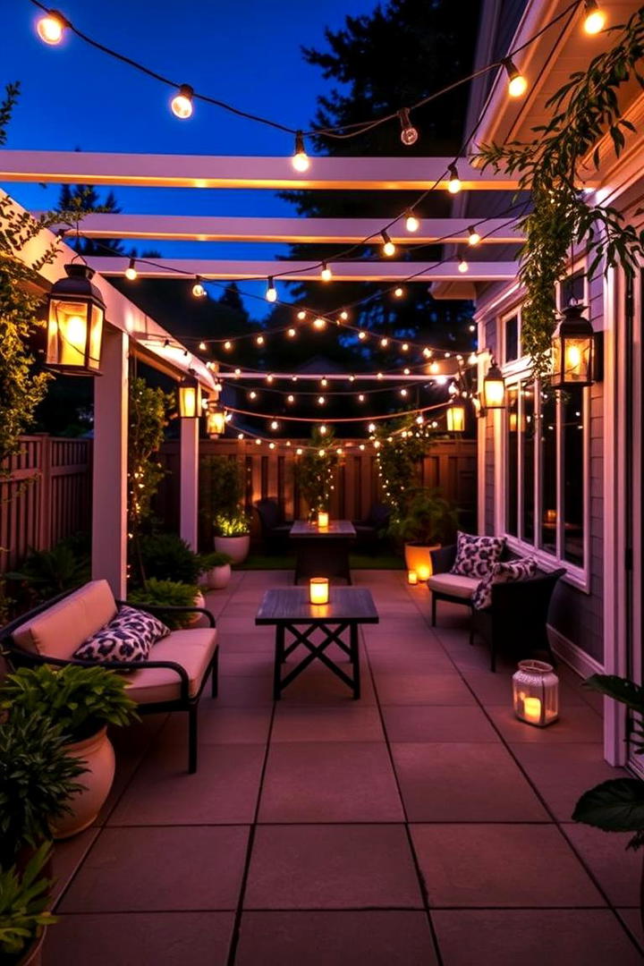 Creative Lighting Ambiance - 21 Backyard Patio Ideas