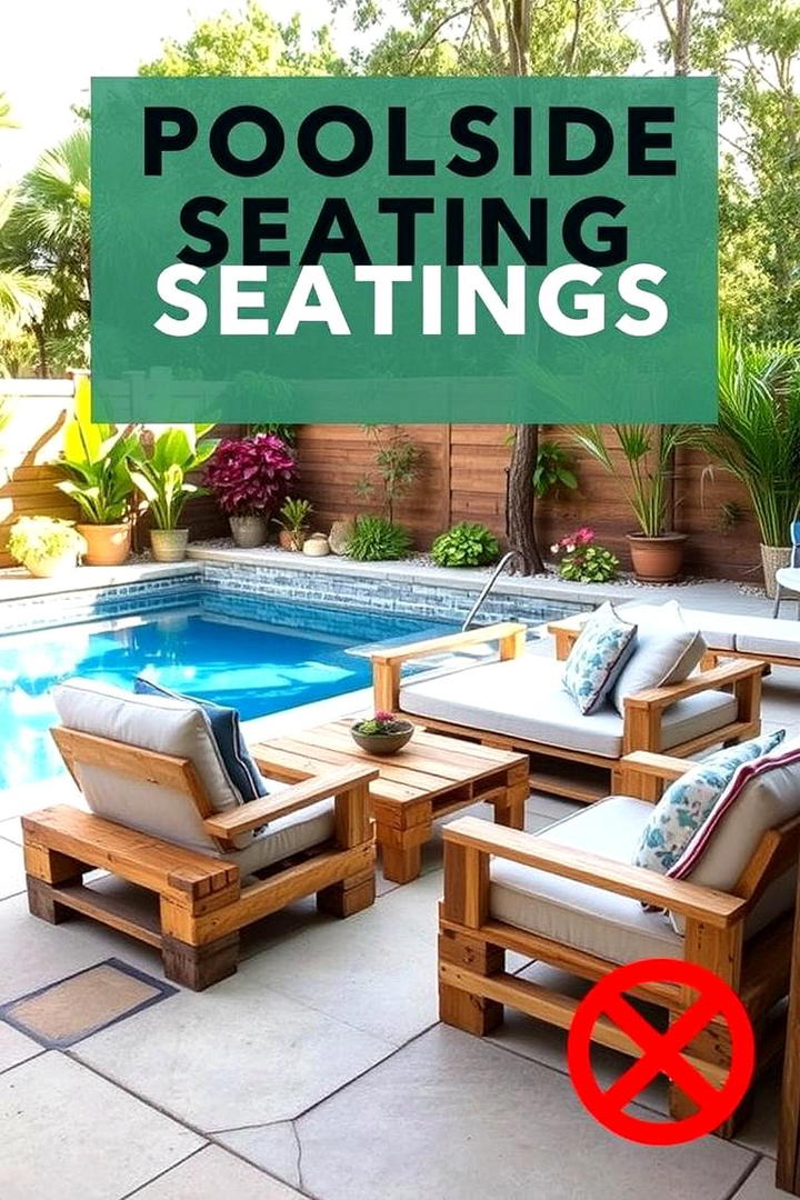 Creative Poolside Seating Solutions - 21 Backyard Pool Ideas on a Budget