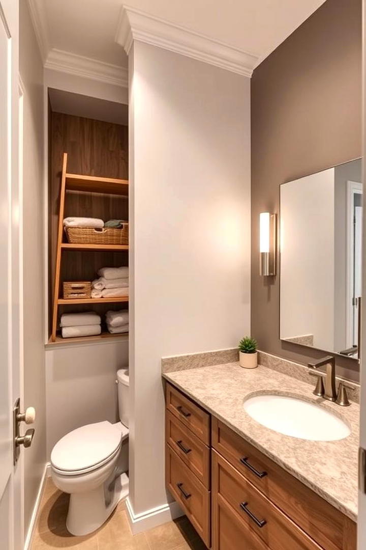 Creative Storage Solutions - 30 Ensuite Bathroom Ideas