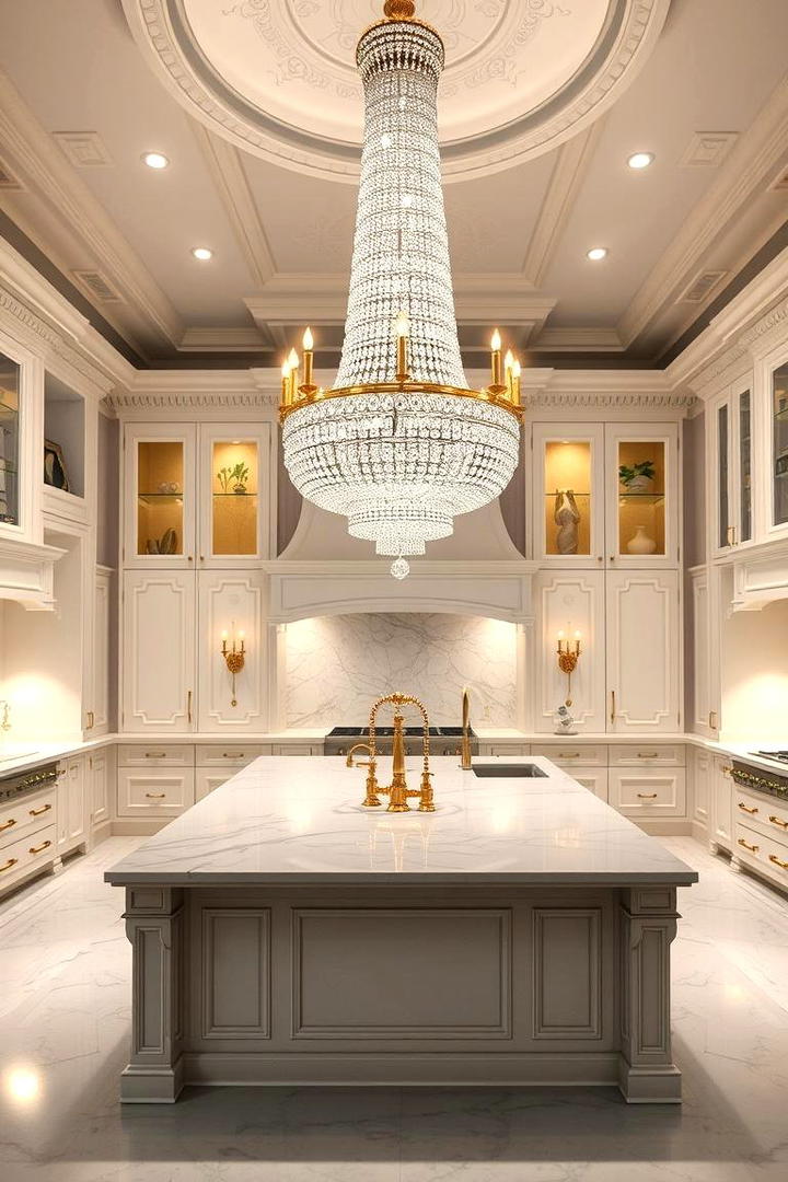 Crystal Elegance Lighting - 30 Kitchen Island Lighting Ideas