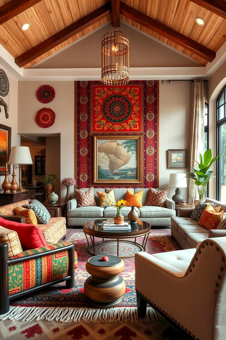 Cultural Fusion Decor - 21 Apartment Decorating Ideas