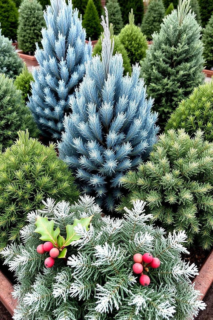 Curated Evergreen Collection - 30 Front Yard Evergreen Landscaping Ideas