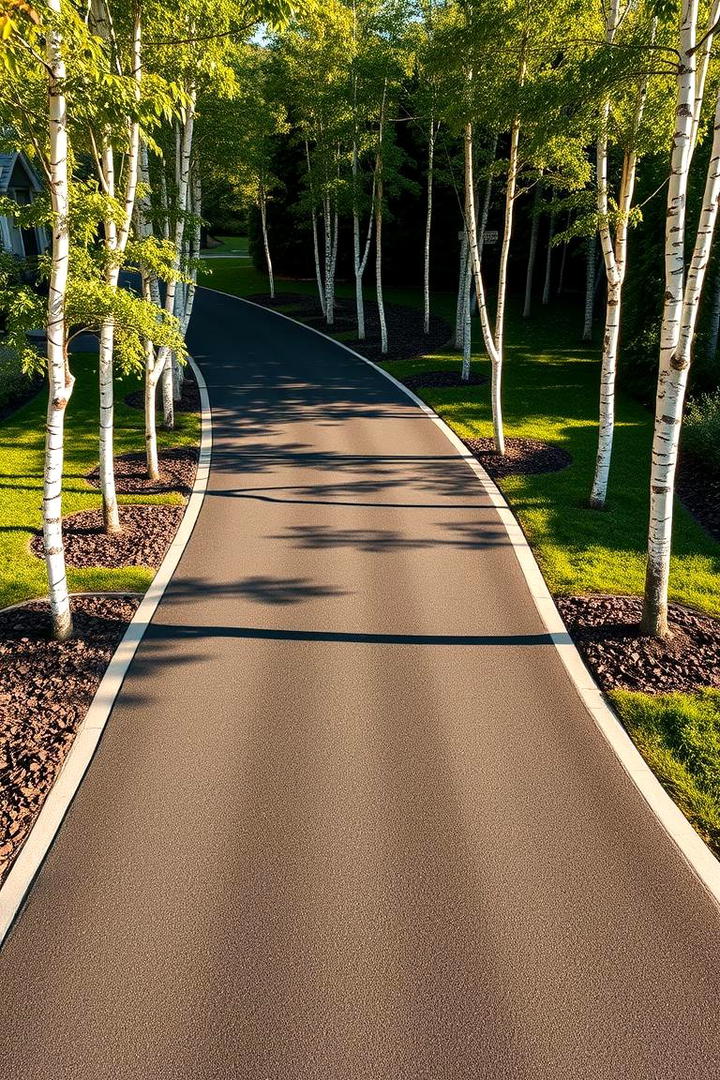 Curved Driveway Designs - 30 Driveway Landscape Ideas