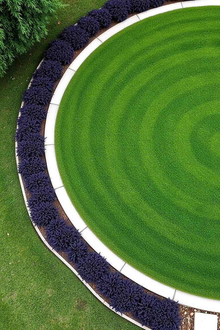 Curved Modern Edging - 30 Modern Garden Edging Ideas