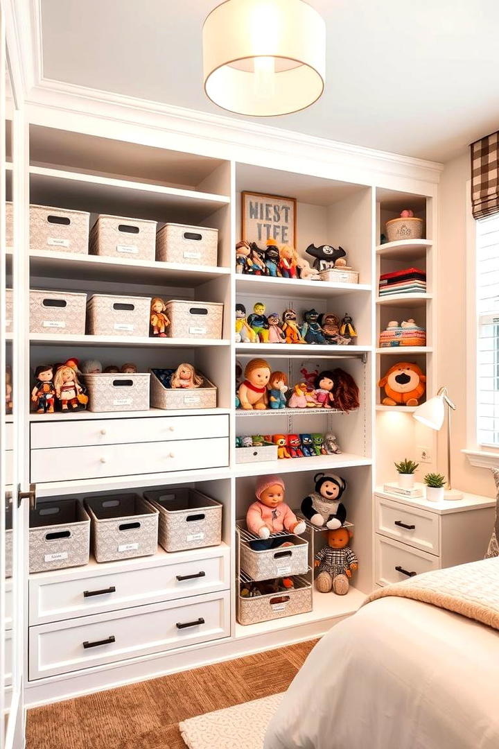 Custom Closet Systems - 21 Toy Storage Ideas