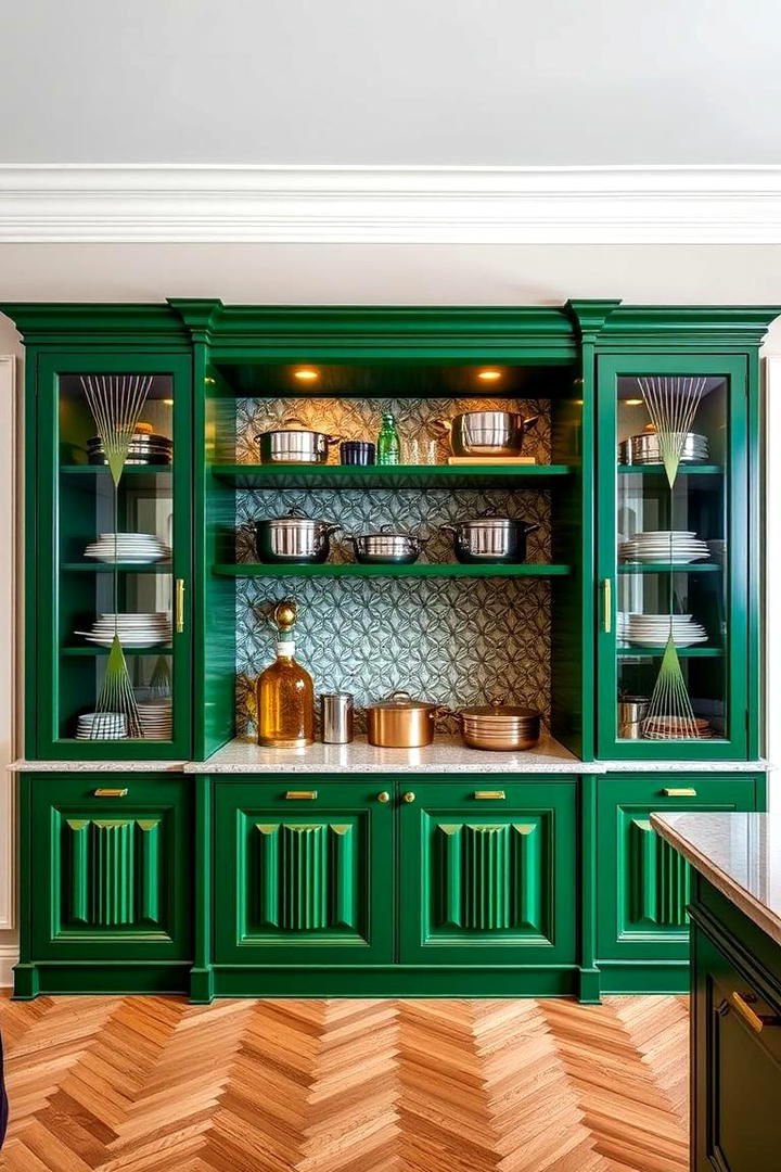 Custom Color and Finish Themes - 21 Larder Cupboard and Pantry Ideas for Your Kitchen