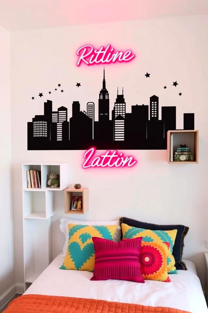 Custom Decals and Stickers - 30 Bedroom Accent Wall Ideas