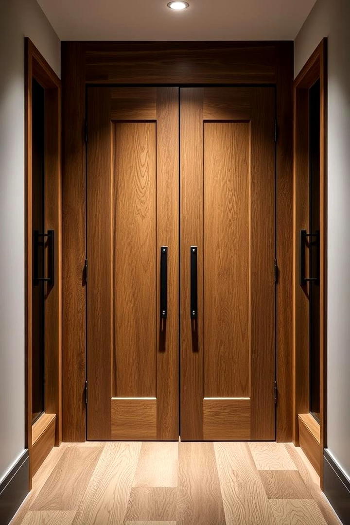 Custom Hardware Secret Door - 30 Hidden Door Ideas