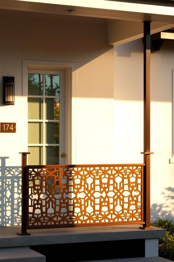 Custom Laser Cut Patterns - 21 Porch Railing Ideas