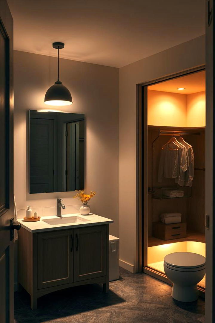 Custom Lighting Zones - 30 Dressing Room Ideas