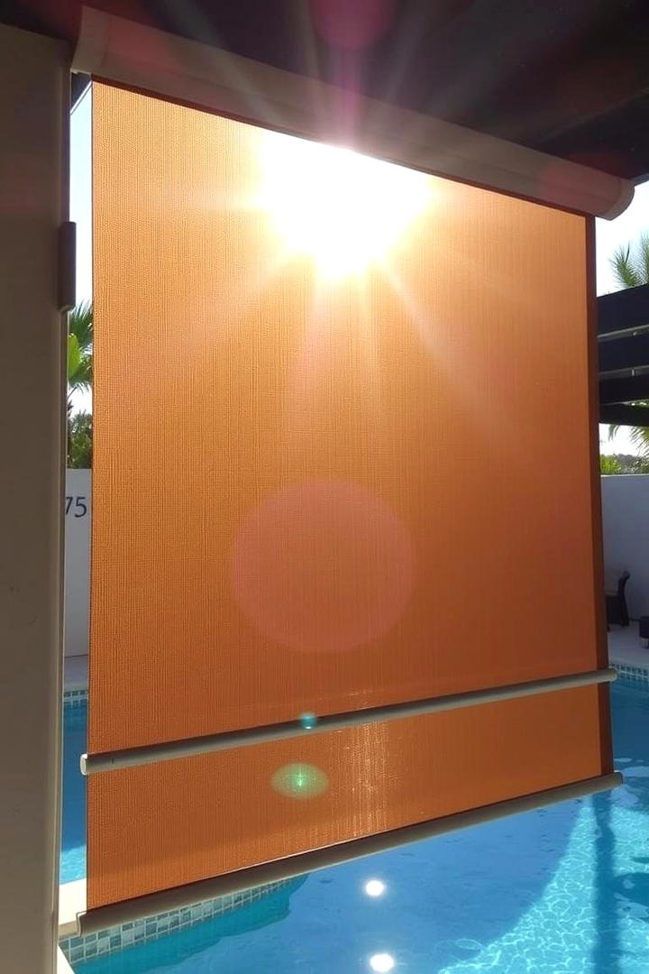 Custom Solar Shades for Energy Efficiency - 30 Pool Shade Ideas