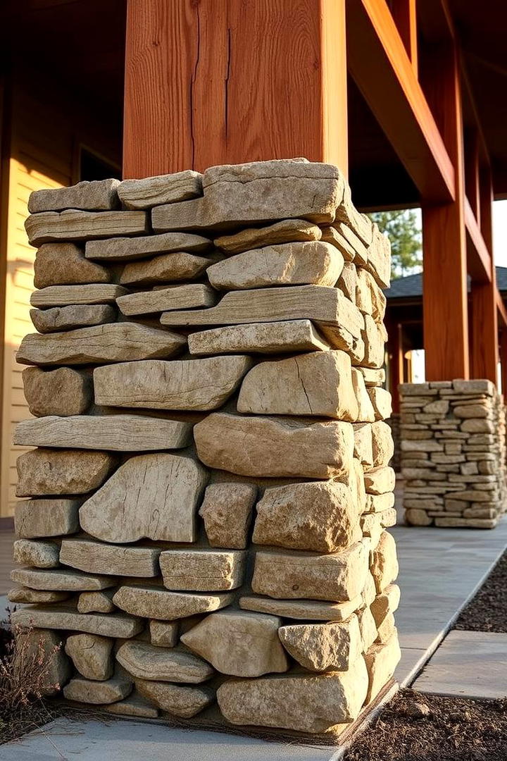 Custom Stone Accents - 21 Curb Appeal Ideas