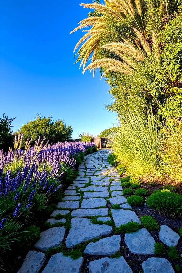 Custom Stone Pathway Designs - 21 Backyard Decor Ideas