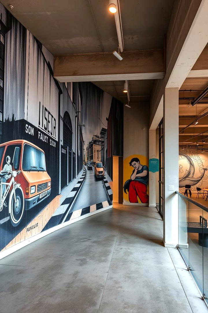 Custom Street Art Murals - 30 Hypebeast Room Decor Ideas