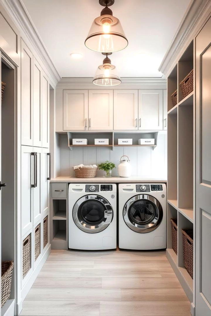 Customizable Cubby Storage - 30 Mudroom Laundry Room Ideas