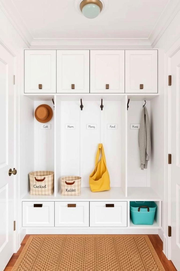 Customizable Cubby Storage - 21 Mud Room Ideas