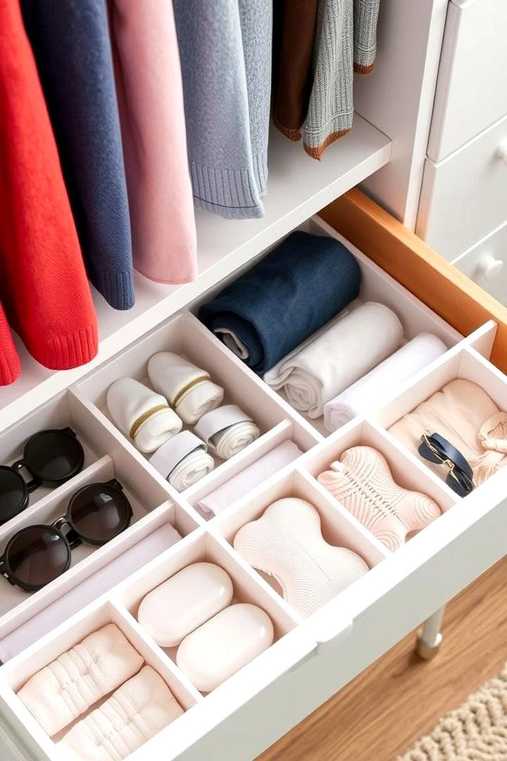 Customizable Drawer Dividers - 21 Clothes Storage Ideas