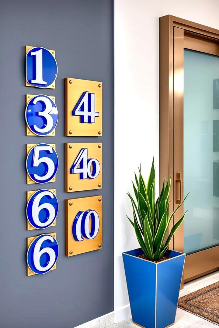 Customizable House Figures - 21 House Number Ideas