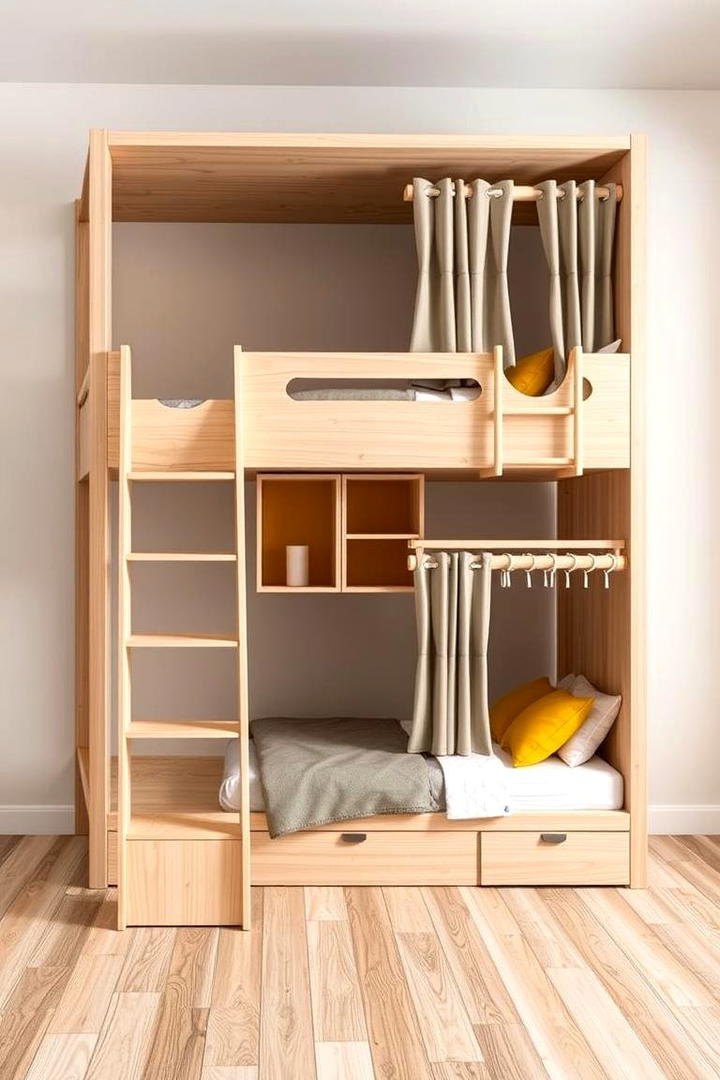 Customizable Modular Bunk Beds - 30 bunk room ideas