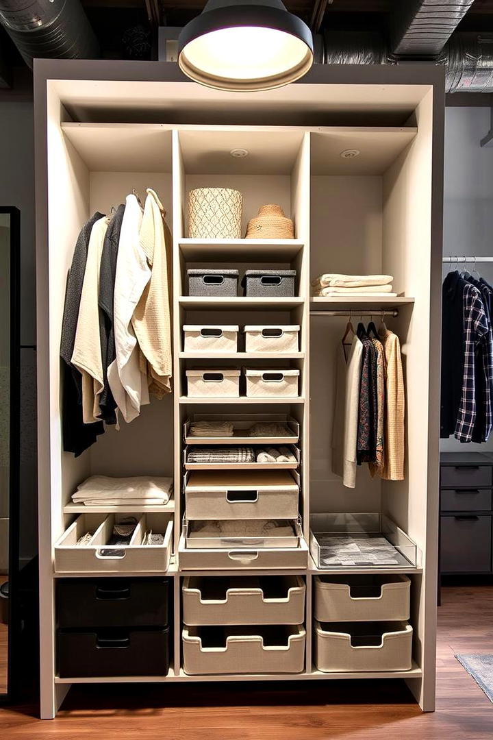 Customizable Modular Closet Island - 30 Closet Island Ideas