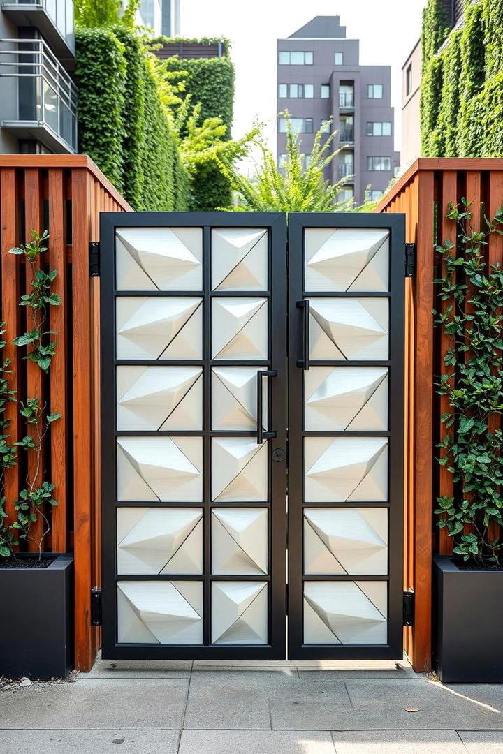 Customizable Modular Gate - 30 garden gate ideas