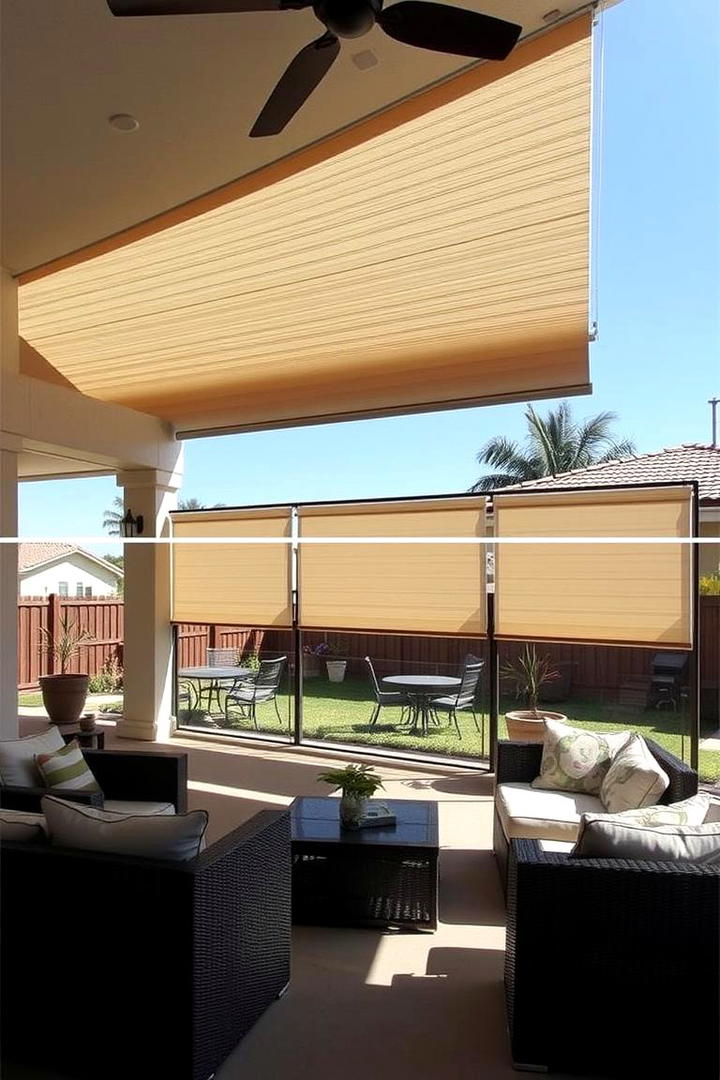 Customizable Outdoor Blinds - 30 Patio Curtain Ideas