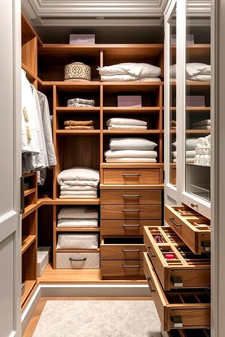 Customized Closet Inserts - 30 Linen Closet Organization Ideas