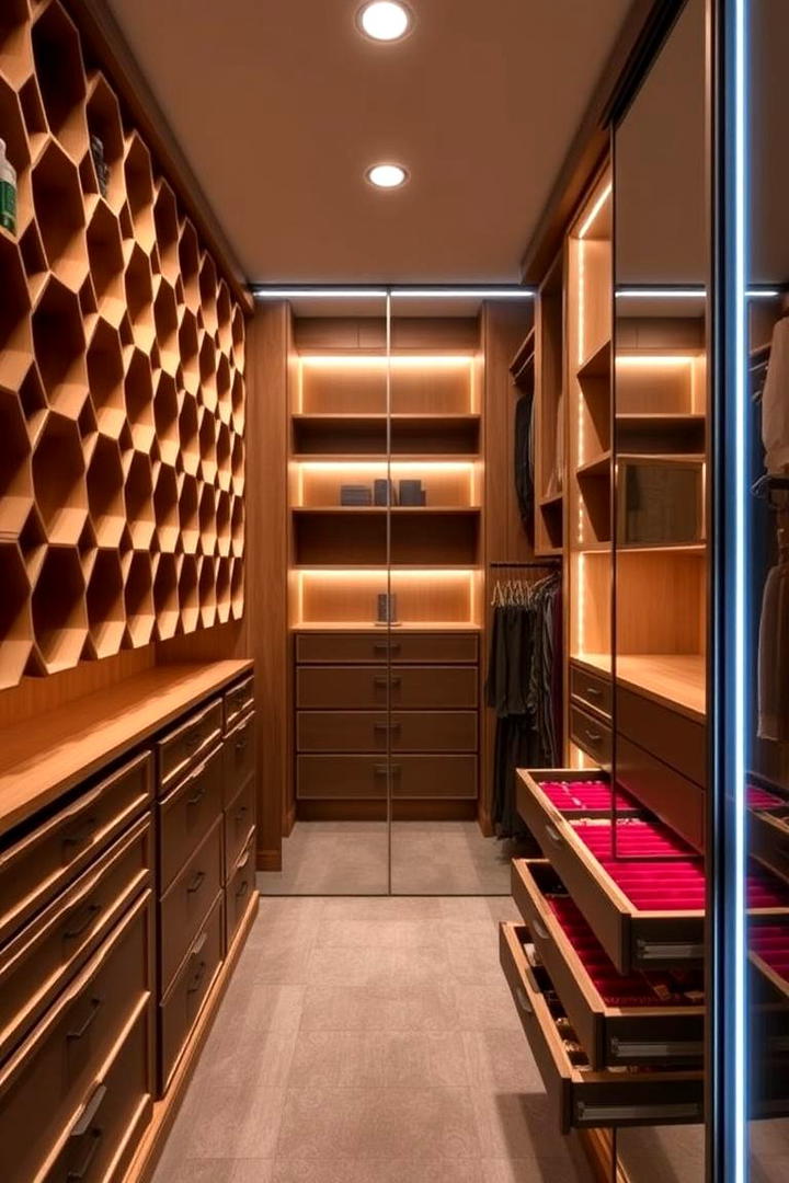 Customized Closet Systems - 30 Tiny House Storage Ideas