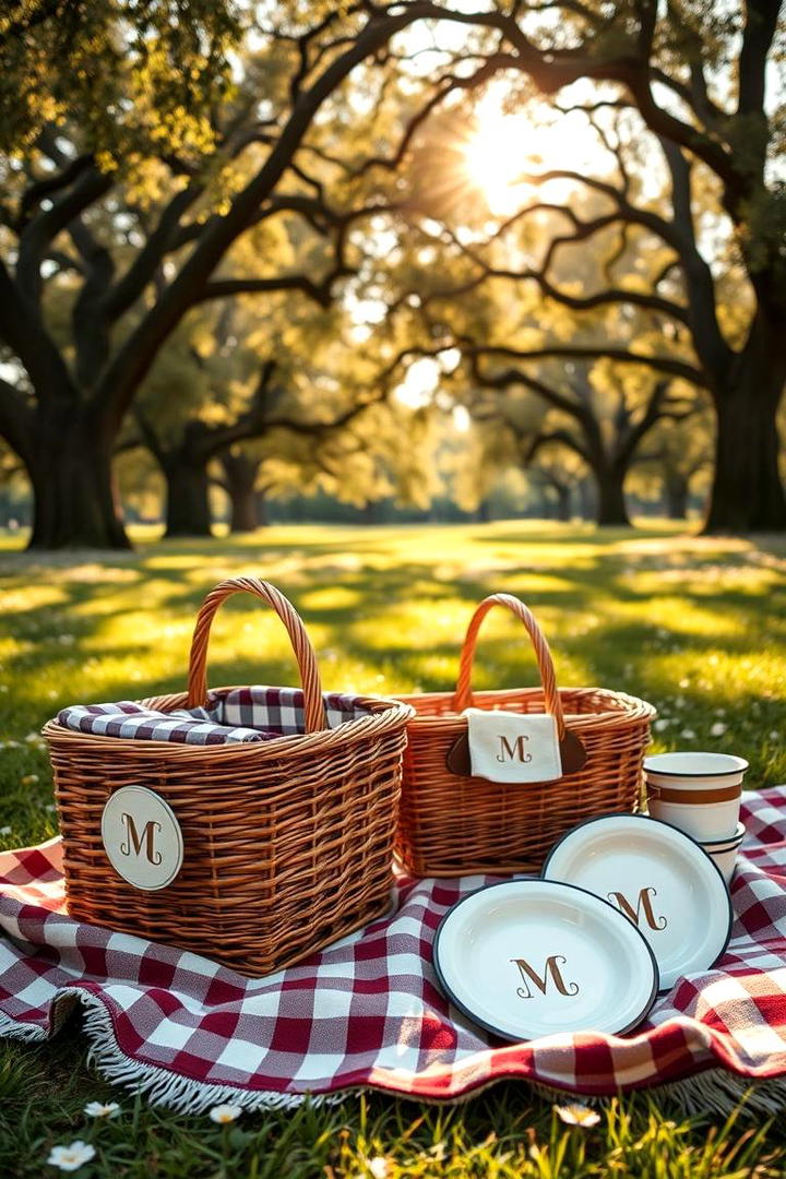 Customized Family Picnic Set - 21 Family Gift Ideas