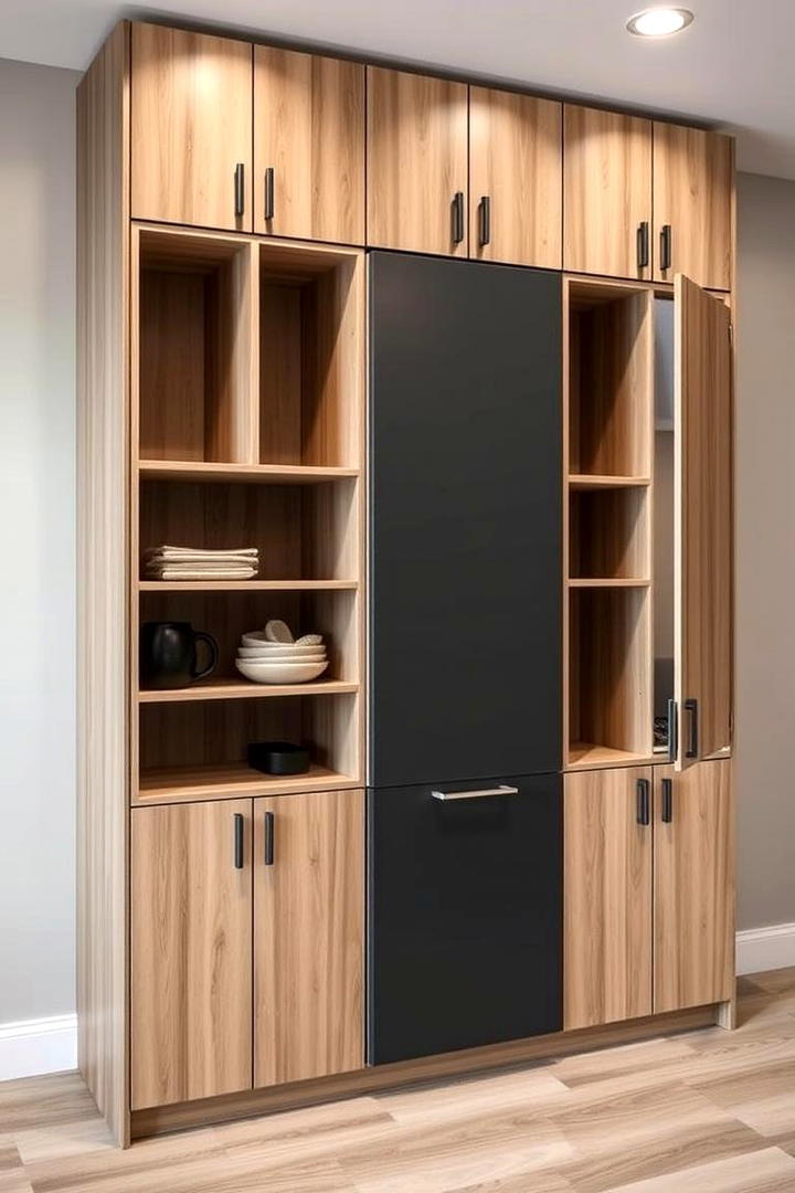 Customized Modular Storage - 21 Floor to Ceiling Cabinets Ideas