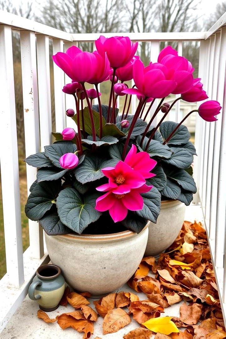 Cyclamen - 30 Flowering Plants for Balcony