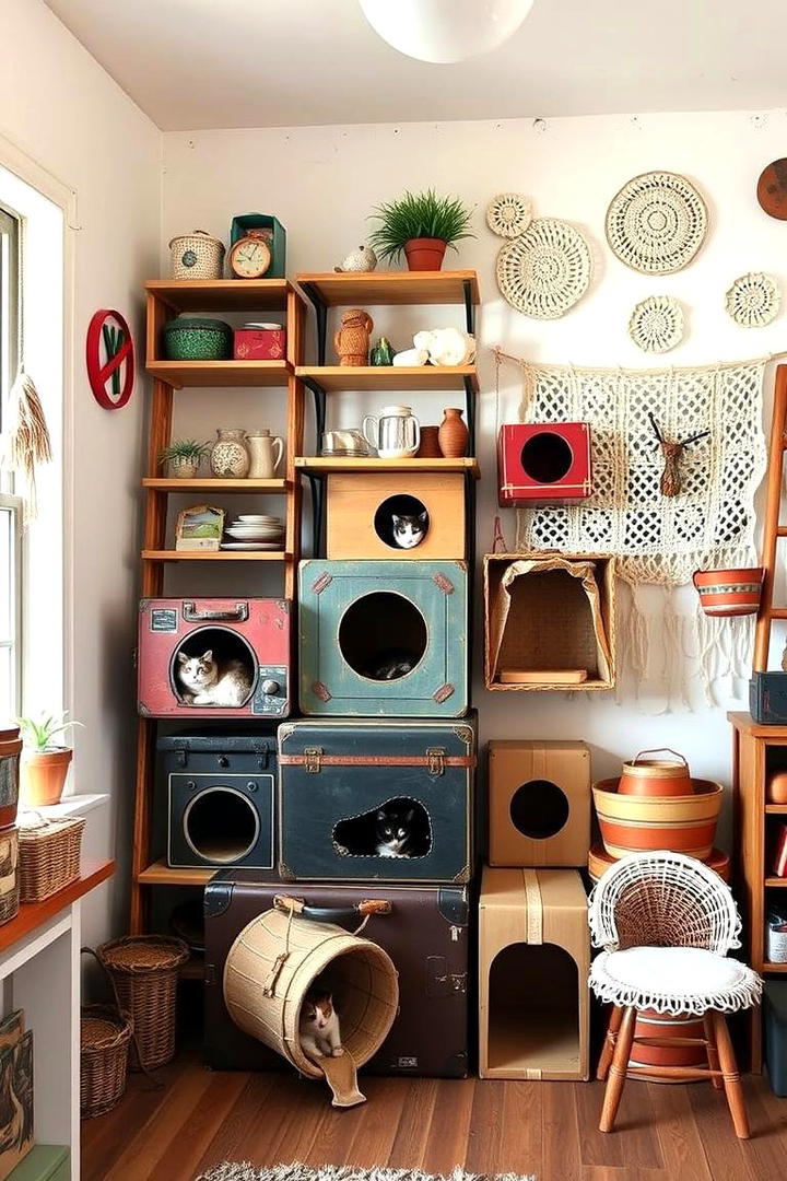 DIY Cat Habitat - 30 Cat Room Ideas