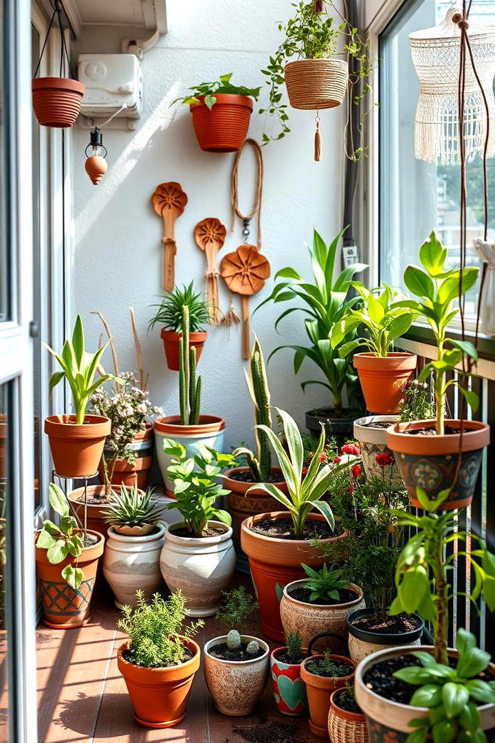 DIY Garden Art - 21 Balcony Garden Ideas