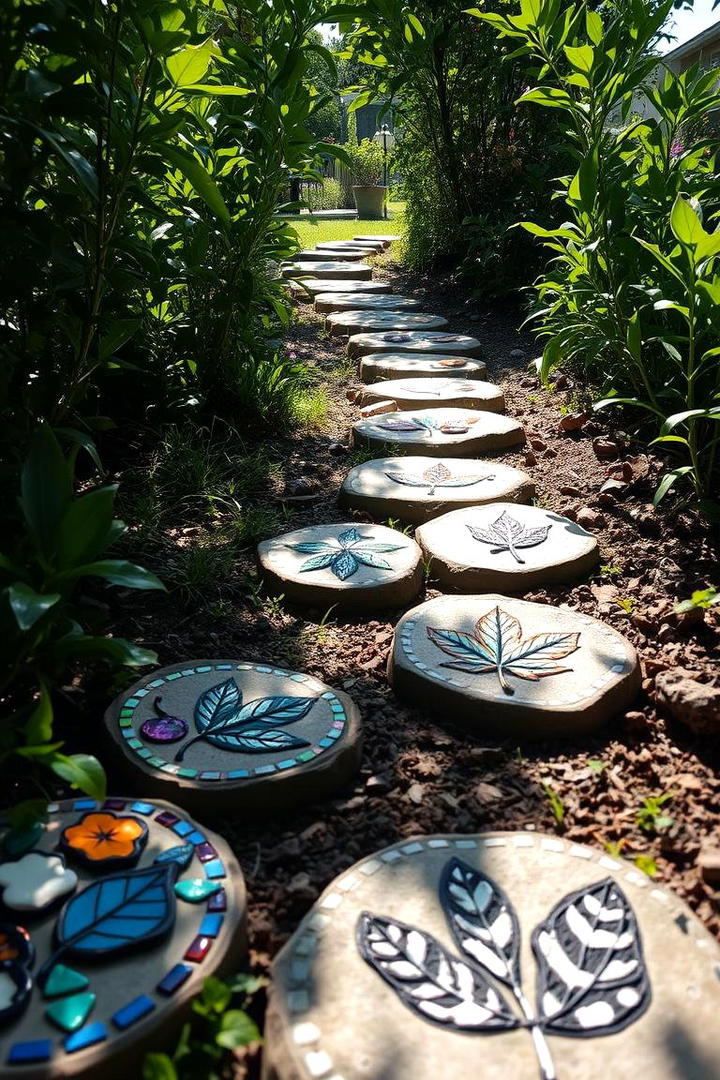 DIY Garden Stepping Stones - 21 Garden Decor Ideas