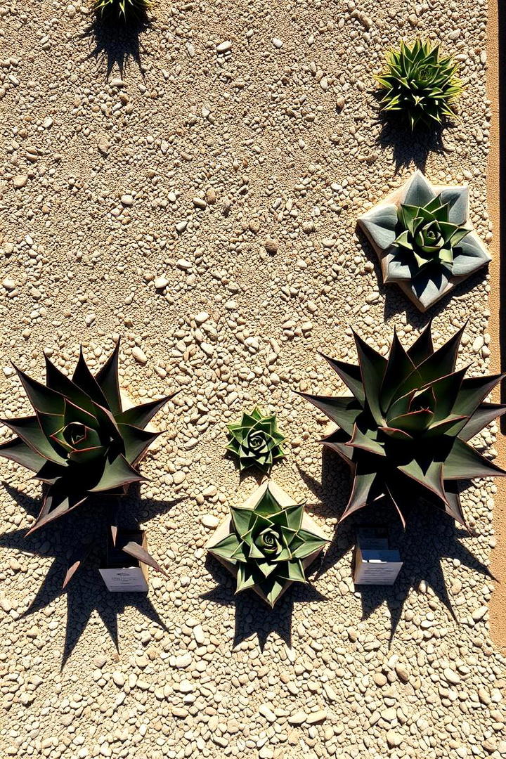 DIY Gravel Garden with Succulents - 30 Budget Small Garden Ideas