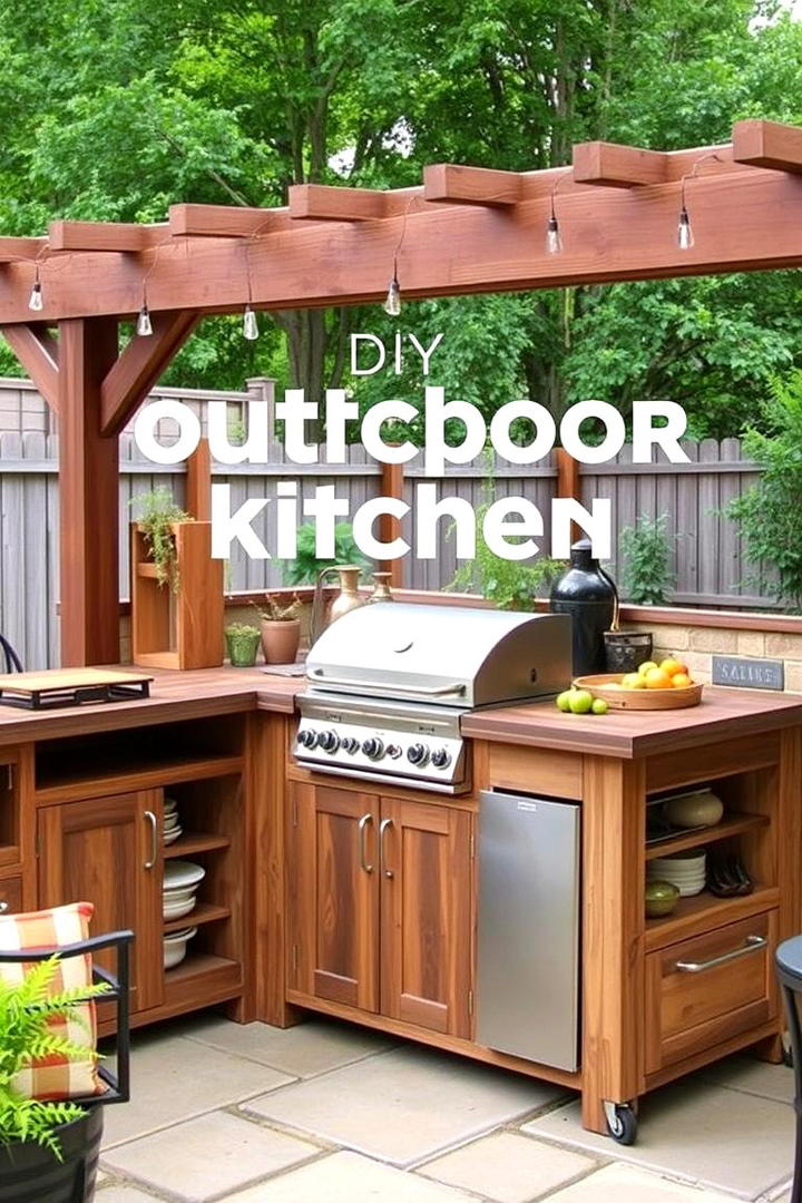 DIY Outdoor Kitchen - 21 Backyard Ideas