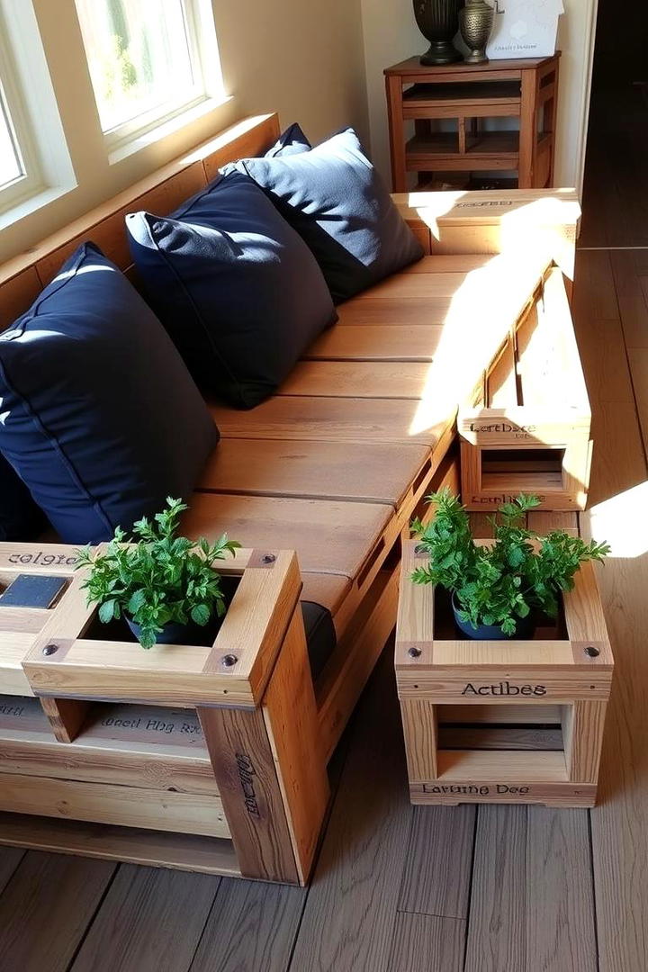 DIY Pallet Furniture - 21 Small Balcony Ideas