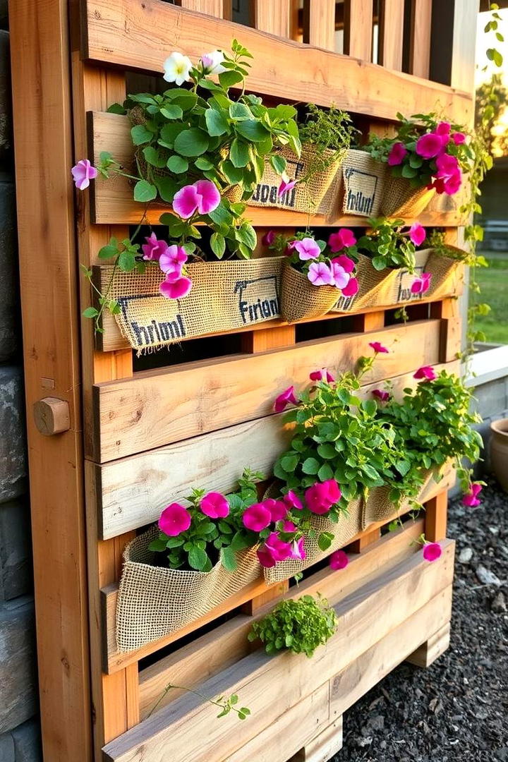 DIY Pallet Garden - 21 Vertical Garden Ideas