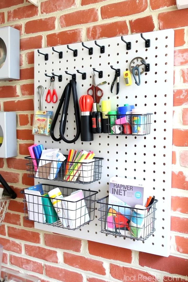 DIY Pegboard Organizers - 21 Toy Storage Ideas