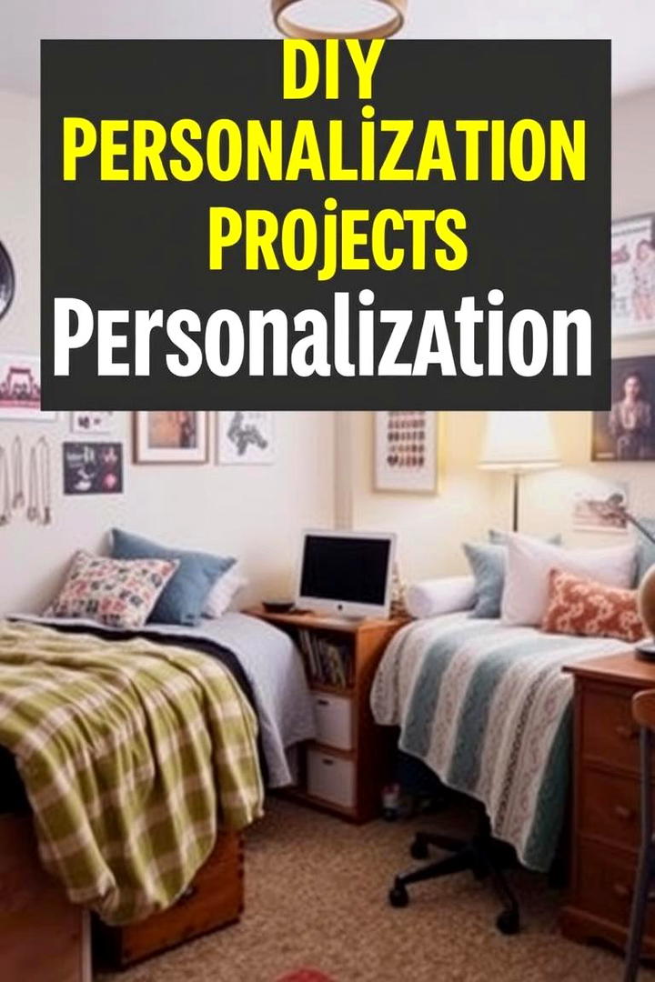 DIY Personalization Projects - 21 Dorm Room Decorating Ideas