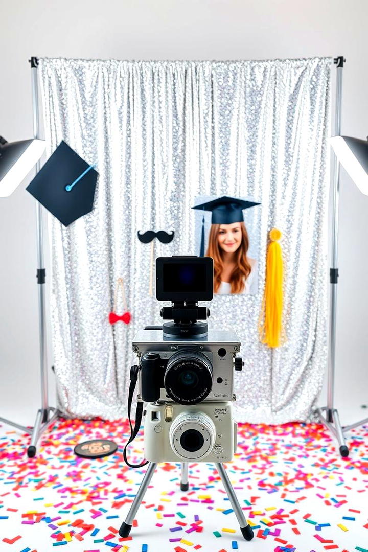 DIY Photo Booth Graduation Party - 21 Graduation Party Ideas