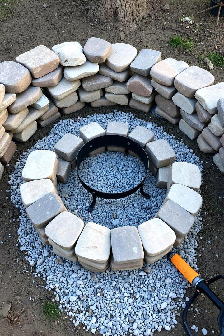 DIY Stone Fire Pit Project - 30 Stone Fire Pit Ideas