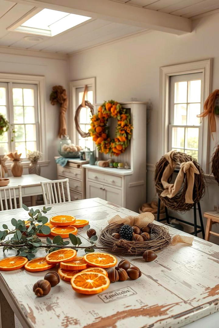 DIY Wreath Crafting - 30 Friendsgiving Decor Ideas