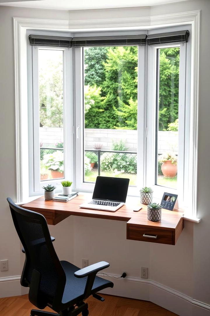 Daylight Office - 30 Bay Window Ideas