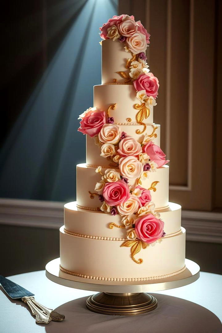 Decadent Wedding Cakes - 30 Glamorous Wedding Ideas