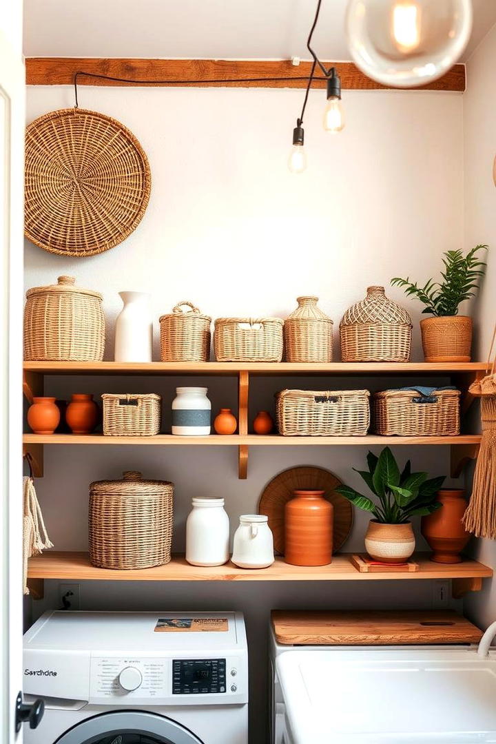 Decorative Baskets and Bins - 21 Laundry Room Storage Ideas