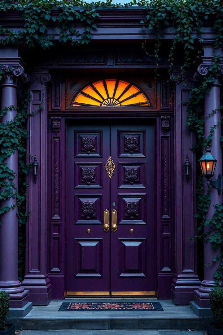 Deep Purple Regal - 21 Front Door Color Ideas